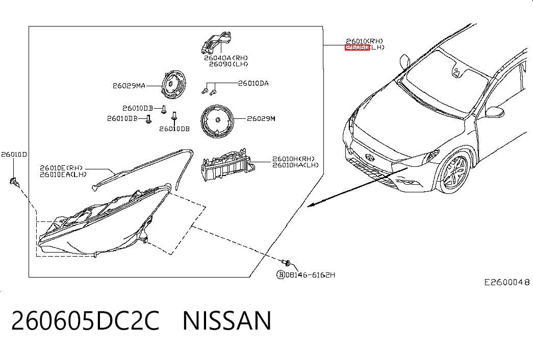 260605DC2C Nissan/Infiniti