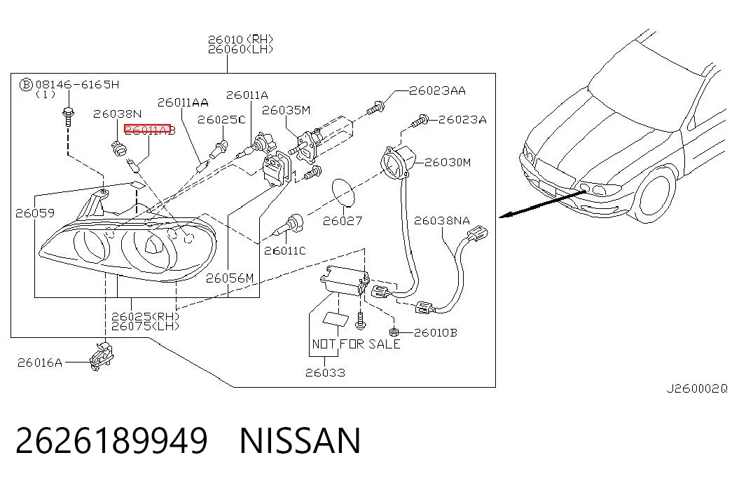2626189949 Nissan/Infiniti 
