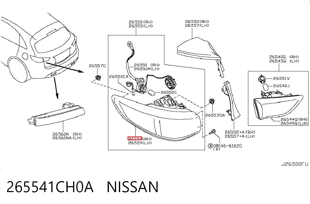 265541CH0A Nissan/Infiniti
