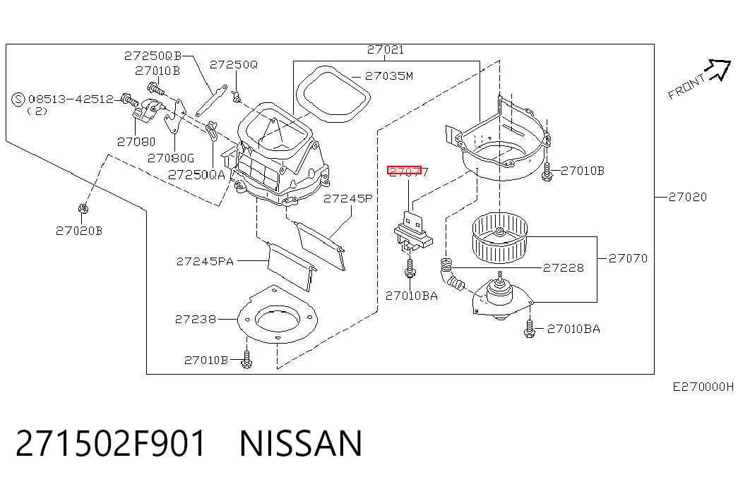 Реле отопителя Nissan Almera I хэтчбек (N15) (1995 - 2000) цена, от 16.85 USD