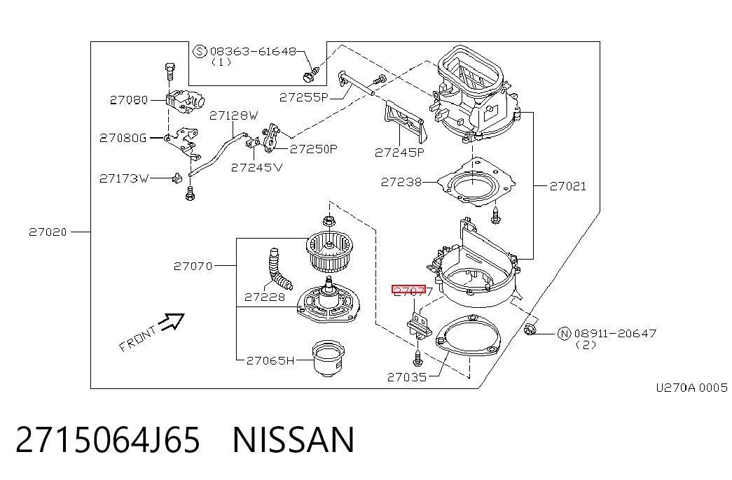 Реле отопителя Nissan Maxima седан (A32) (1994 - 2000) цена, от 16.60 USD