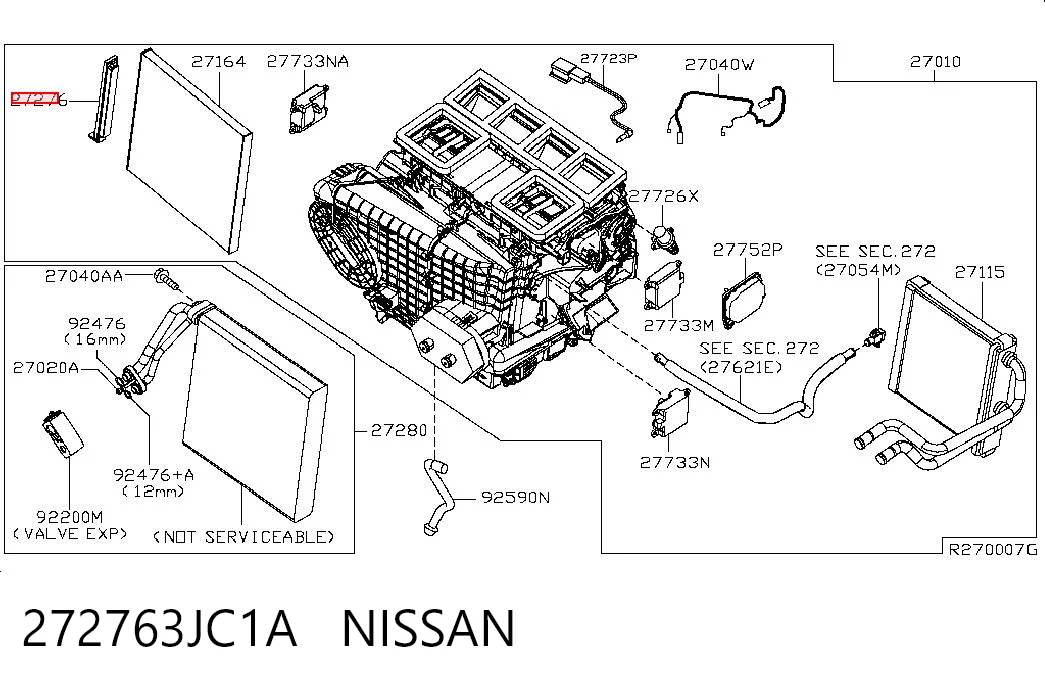 272763JC1A Nissan/Infiniti 