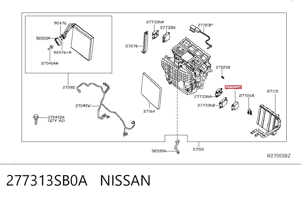 277313SB0A Nissan/Infiniti 