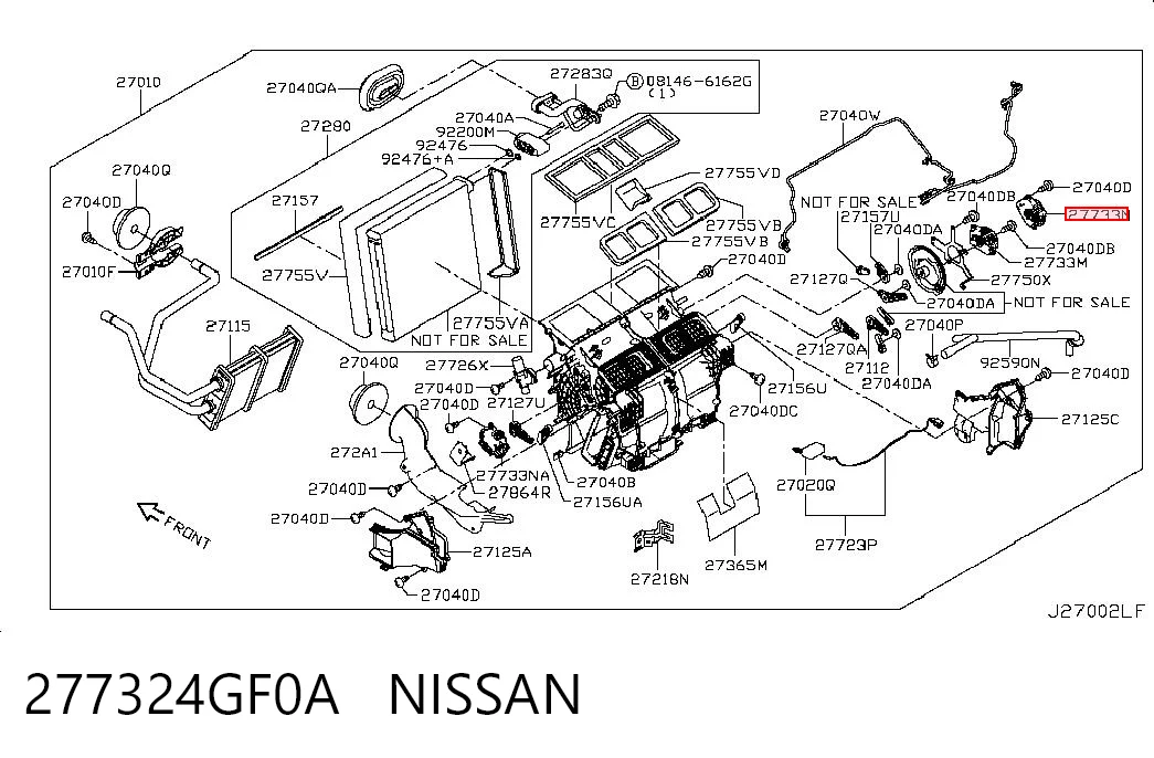 277324GF0A Nissan/Infiniti 
