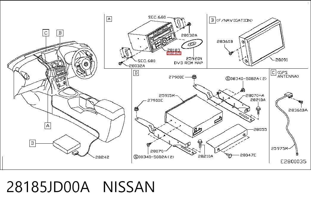 Радиоприемник на Nissan Qashqai +2 I J10