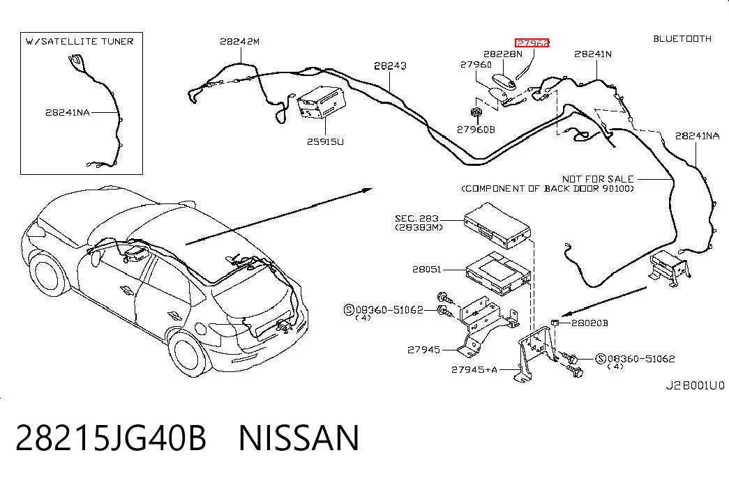 28215JG40B Nissan/Infiniti 