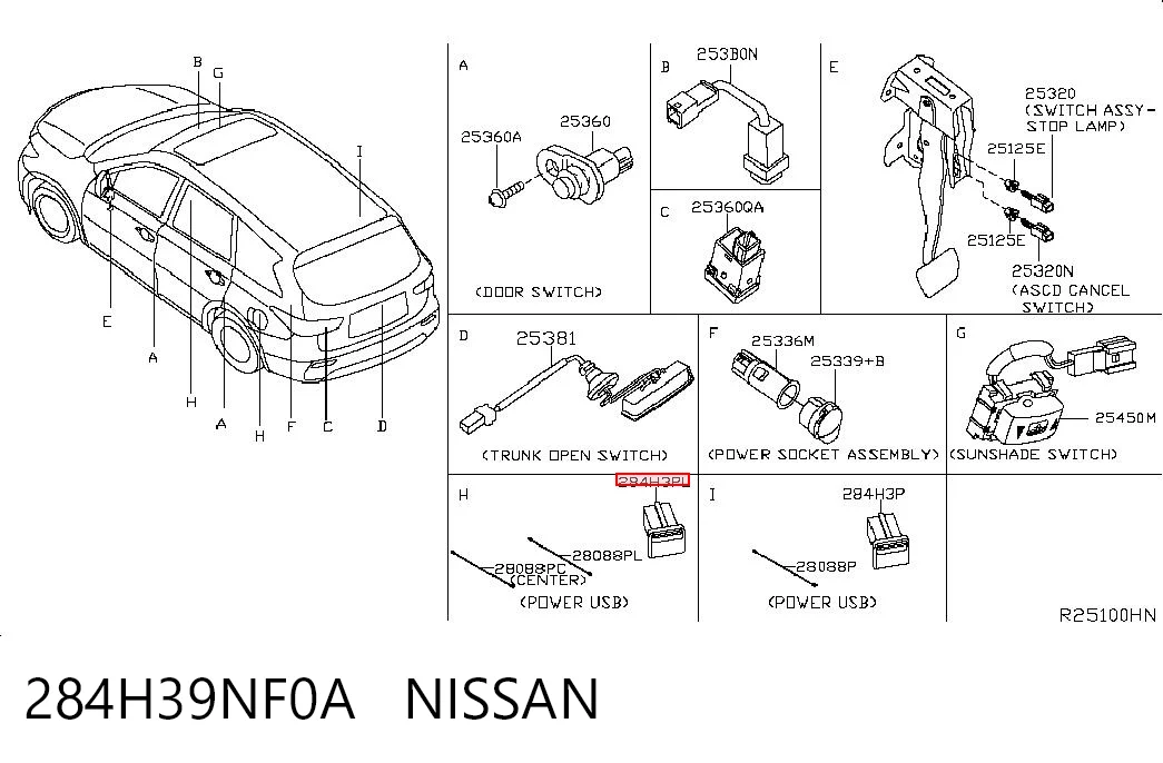 284H39NF0A Nissan/Infiniti 