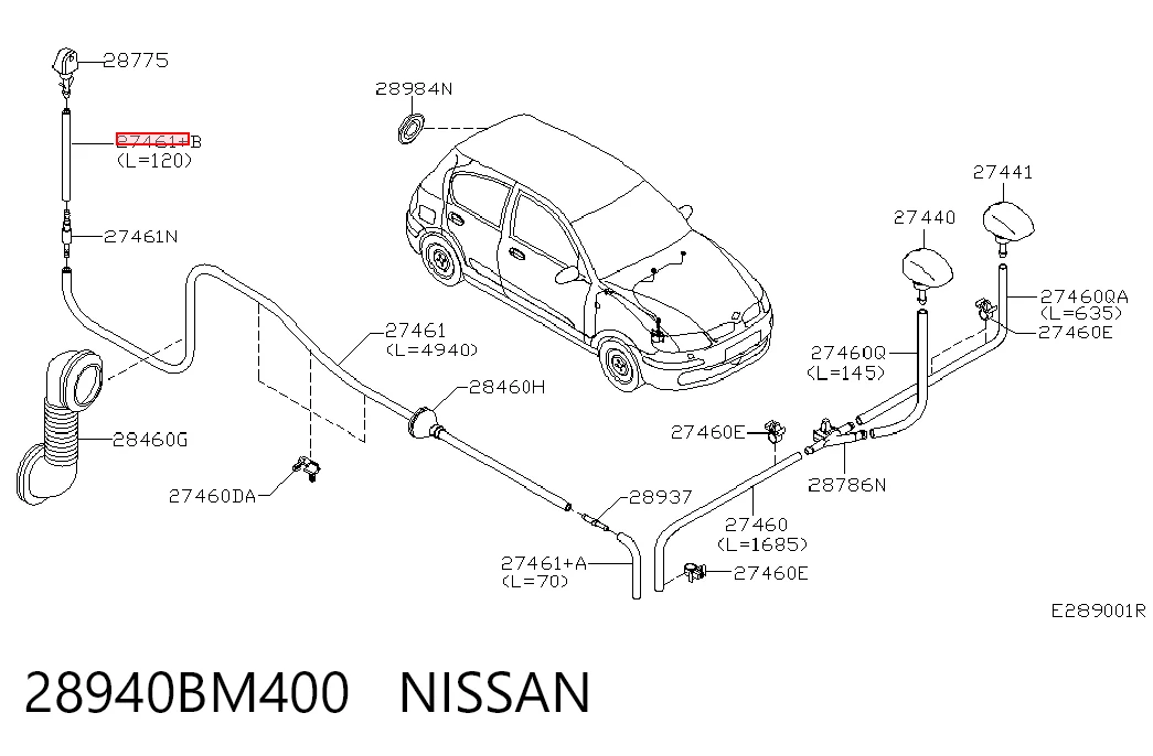 28940BM400 Nissan/Infiniti