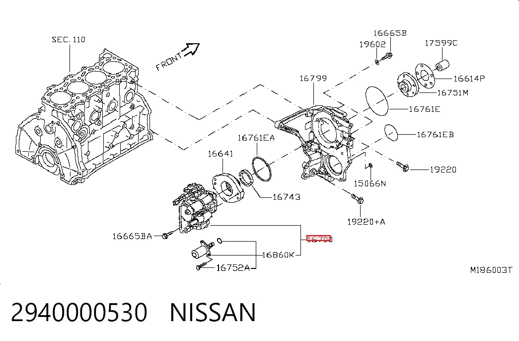 HU2940000530 Denso Насос топливный высокого давления (ТНВД)
