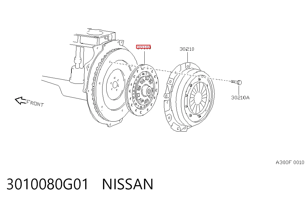 8970360630 Isuzu Диск сцепления ведомый
