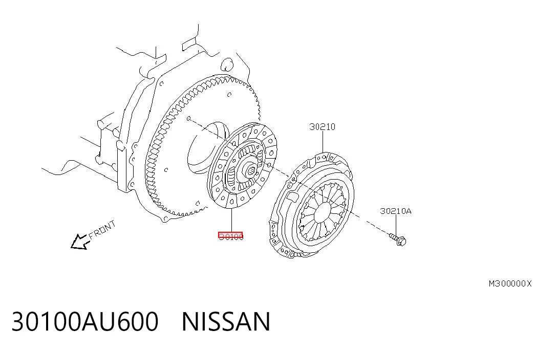  Диск сцепления Nissan Almera 
