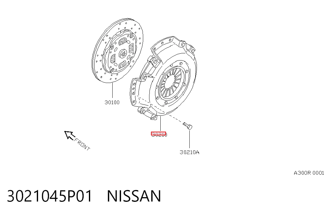  Корзина сцепления Nissan Patrol 