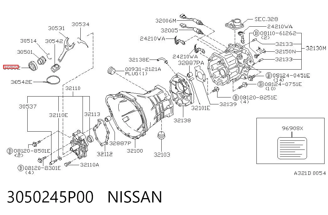 Купить AISBN006 Aisin Подшипник включения сцепления