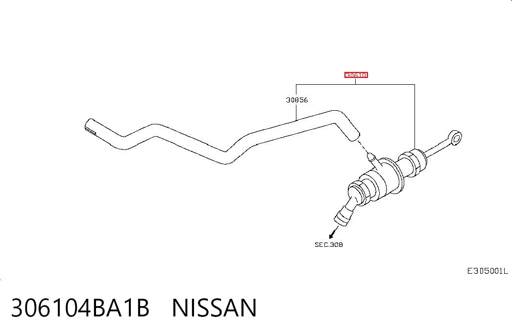 Цилиндр сцепления, главный на Nissan Qashqai II J11