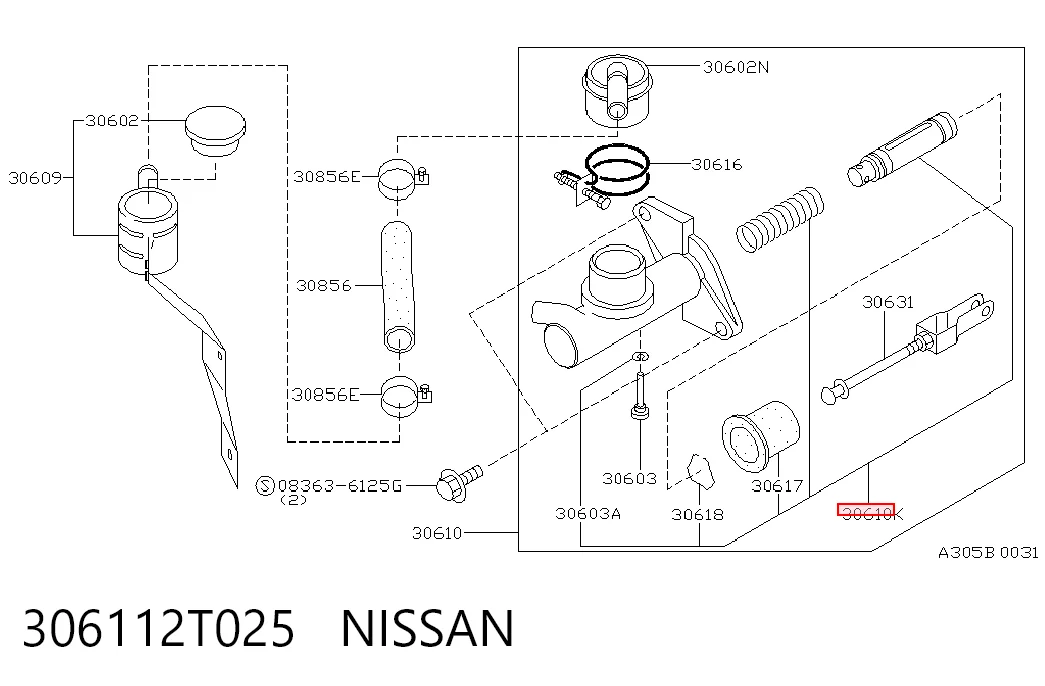 306112T025 Nissan/Infiniti