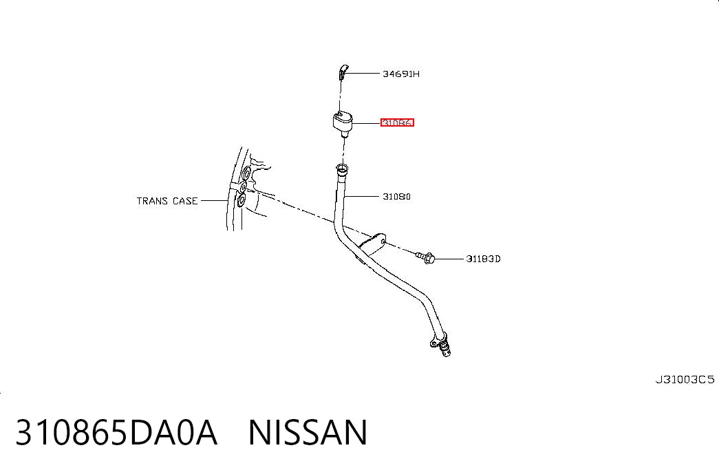 310865DA0A Nissan/Infiniti