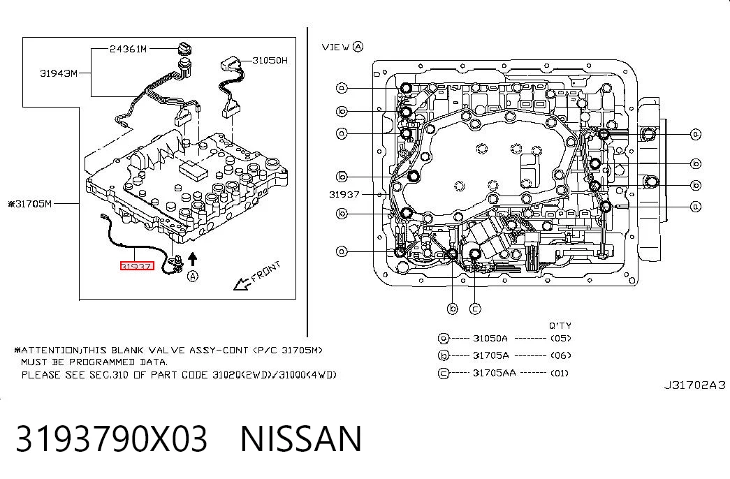 3193790X03 Nissan/Infiniti 