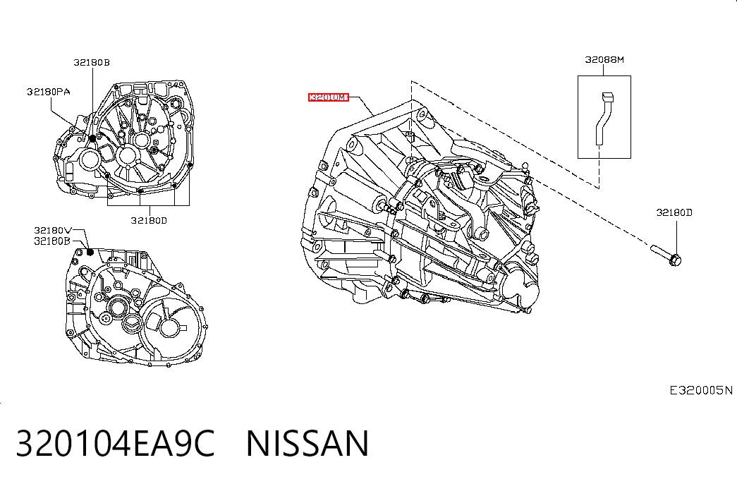 Коробка переключения передач Nissan Qashqai II внедорожник (J11) (2013 - 2021) цена, от 137.59 USD