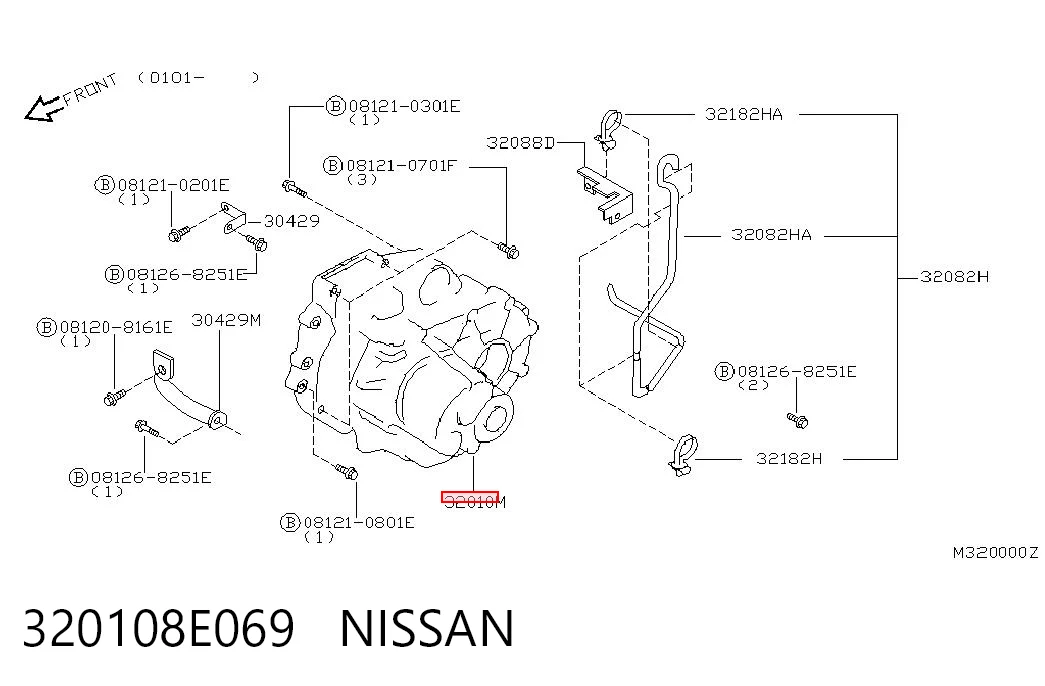 КПП в сборе на Nissan Almera TINO V10
