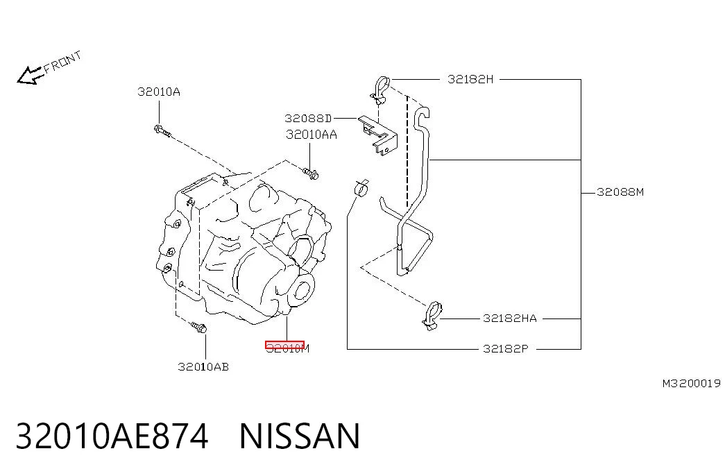 КПП в сборе на Nissan Primera  P12