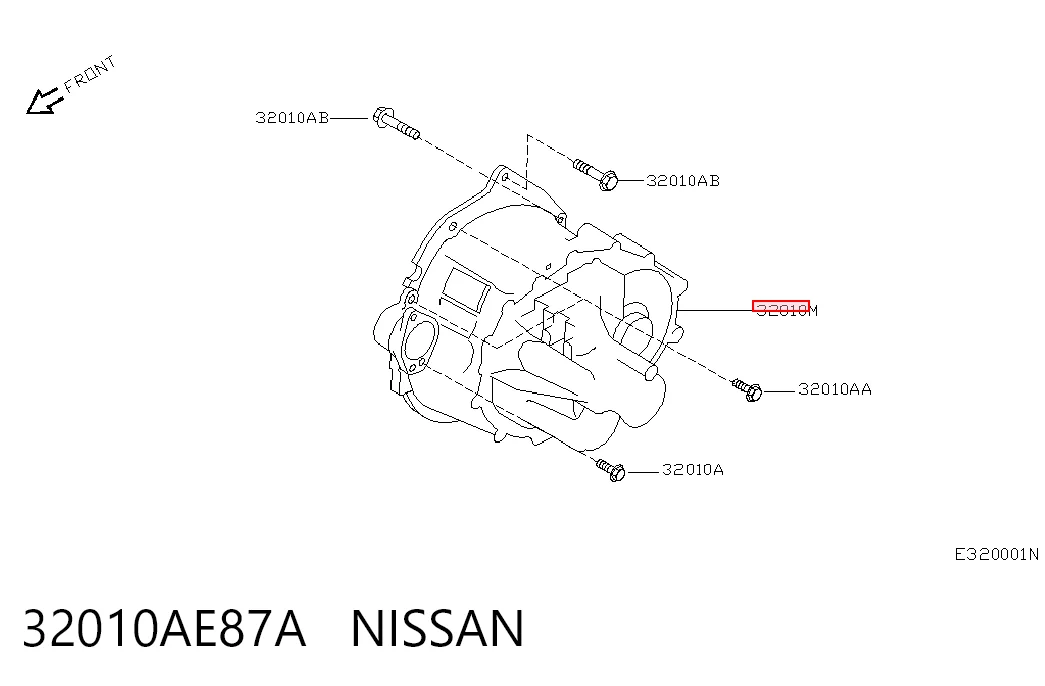 Коробка переключения передач Nissan Primera седан (P12) (2002 - 2008) цена, от 88.90 USD