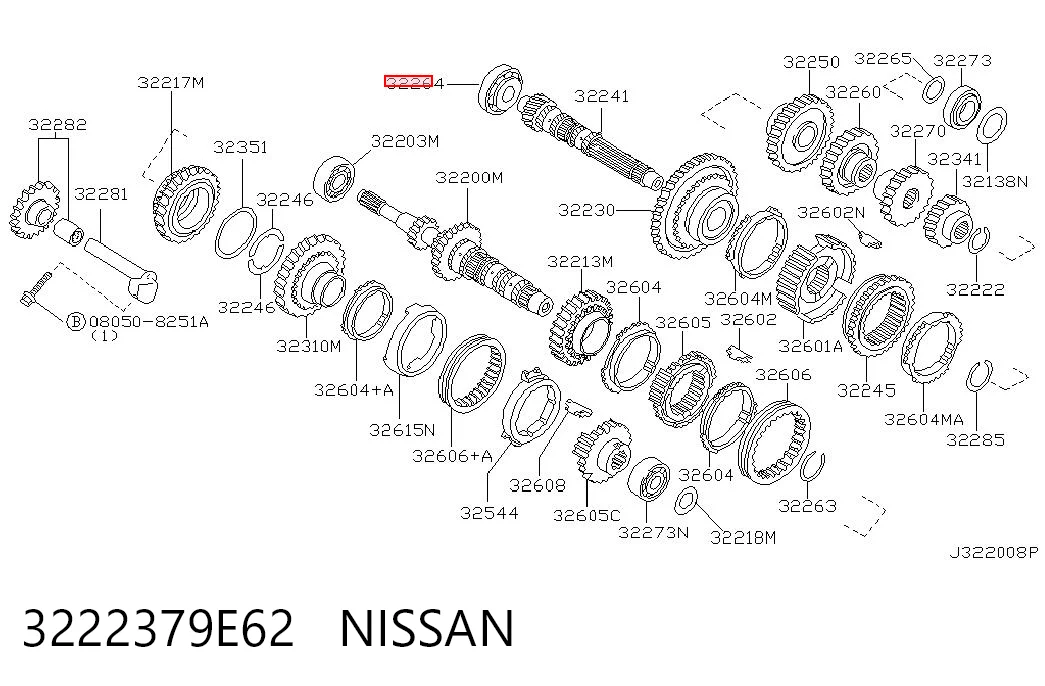 SC06B58 NTN Подшипник ступицы передней