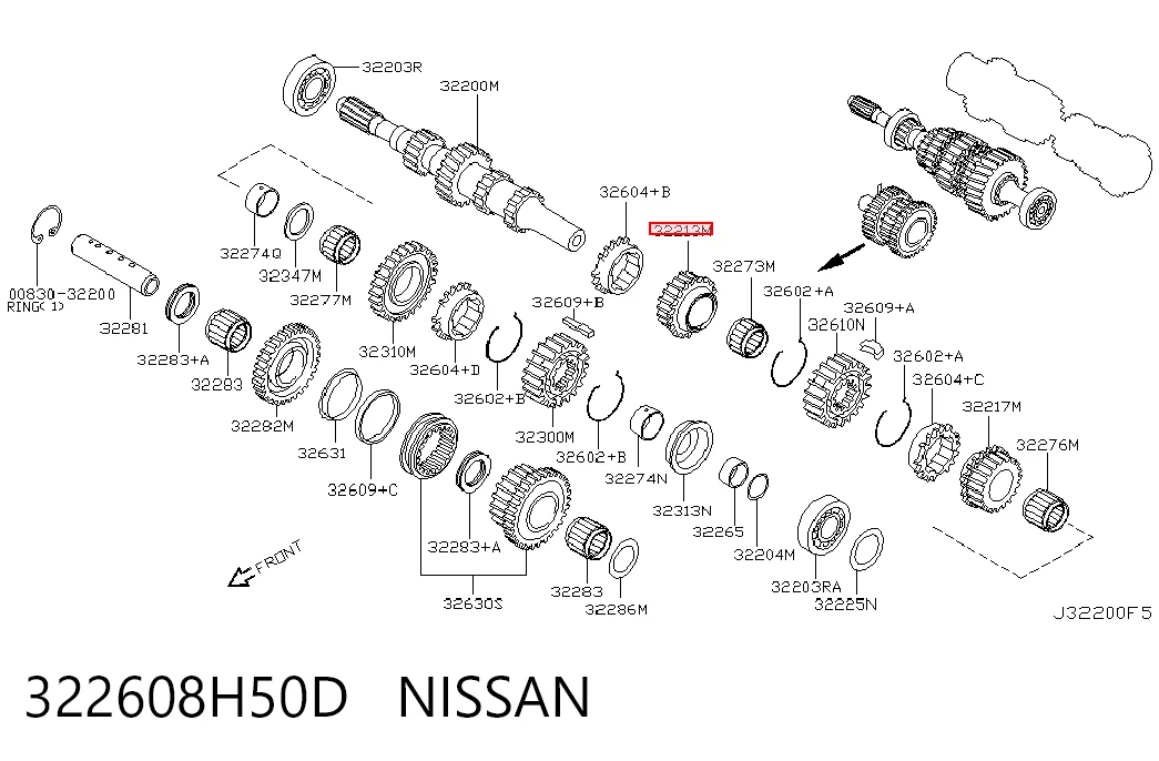 322608H50D Nissan/Infiniti