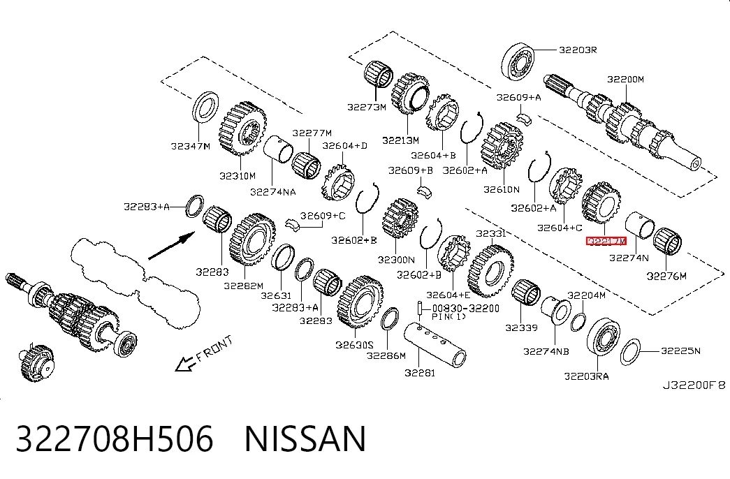 322708H506 Nissan/Infiniti