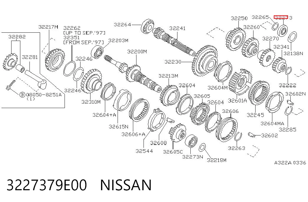 3227379E00 Nissan/Infiniti