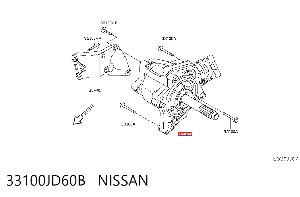 Раздатка, коробка раздаточная на Nissan Qashqai I J10