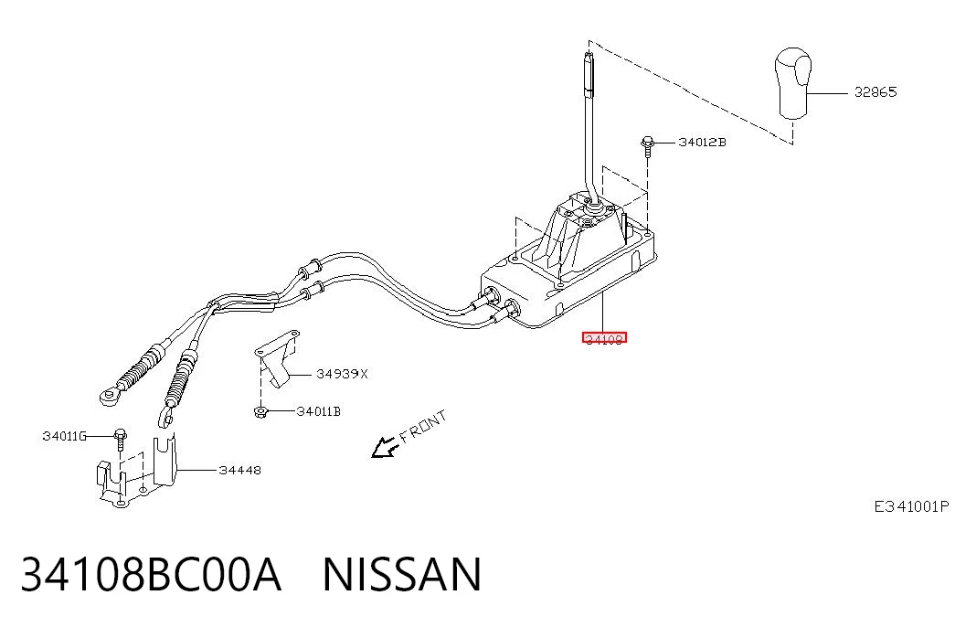 Механизм переключения передач Nissan Micra хэтчбек (K12) (2002 - 2010) цена, от 25.34 USD