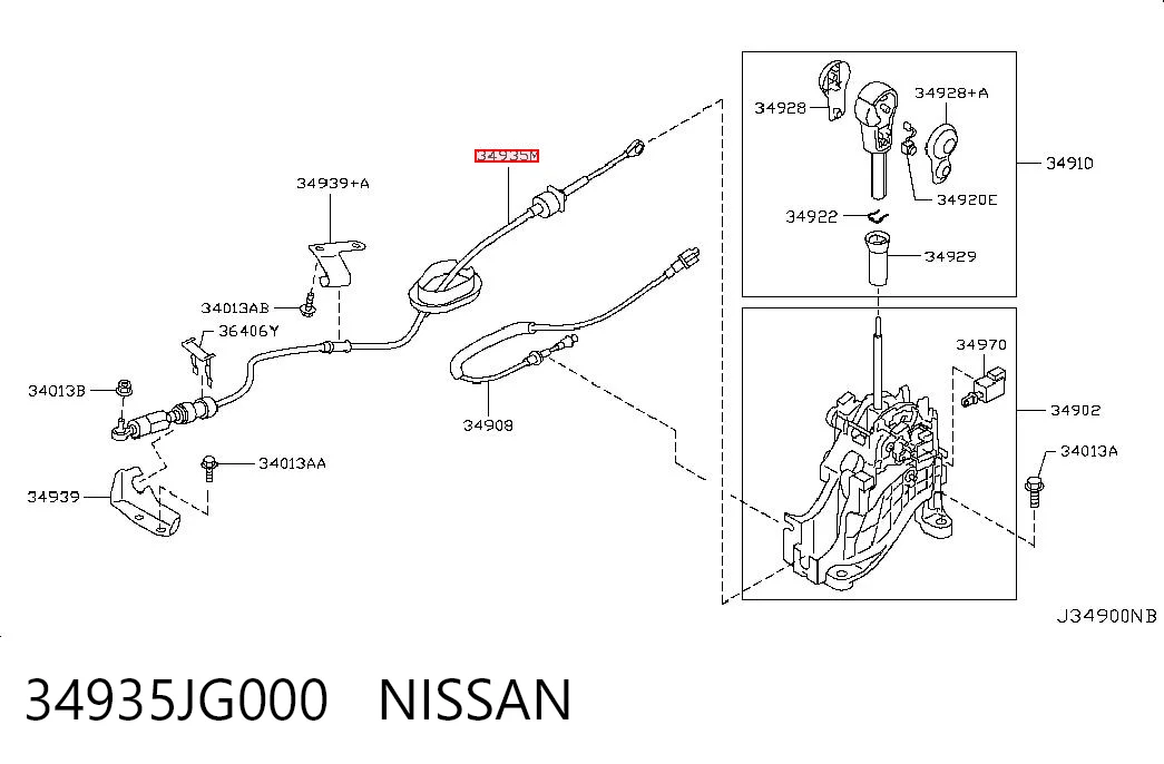 34935JG000 Nissan/Infiniti