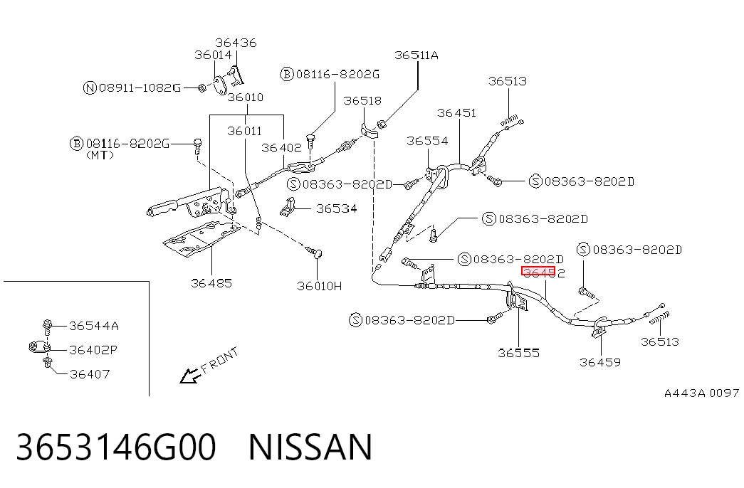 3653146G00 Nissan/Infiniti