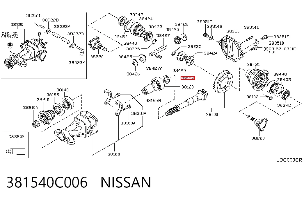 381540C006 Nissan/Infiniti