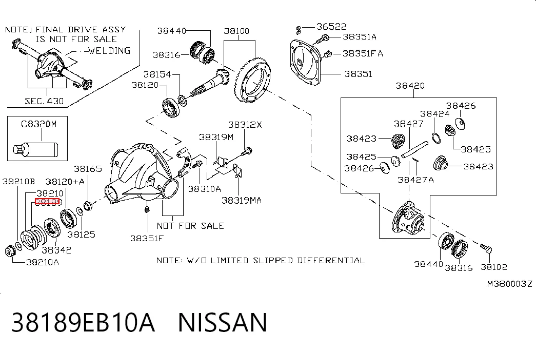 Купить 1C3Z4L616BA Ford Сальник хвостовика