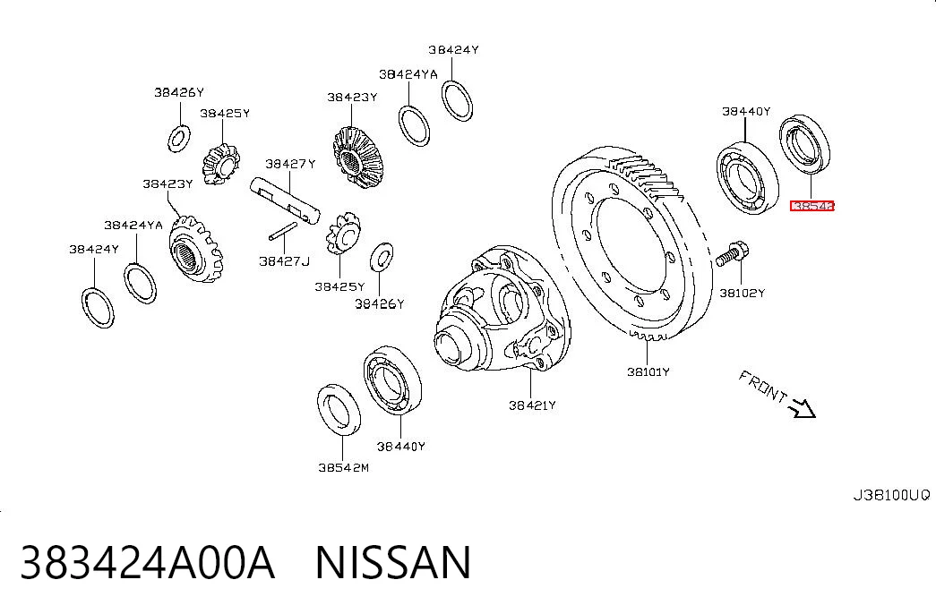 383424A00A Nissan/Infiniti