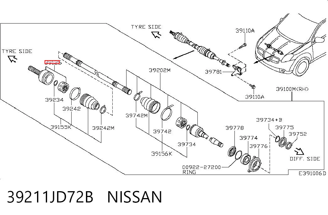 BB4948 Posterparts Наружная граната
