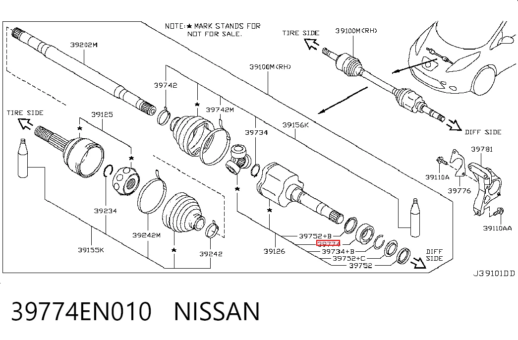 Подвесной подшипник передней полуоси Peugeot/Citroen 95517208 цена, от 18.78 USD