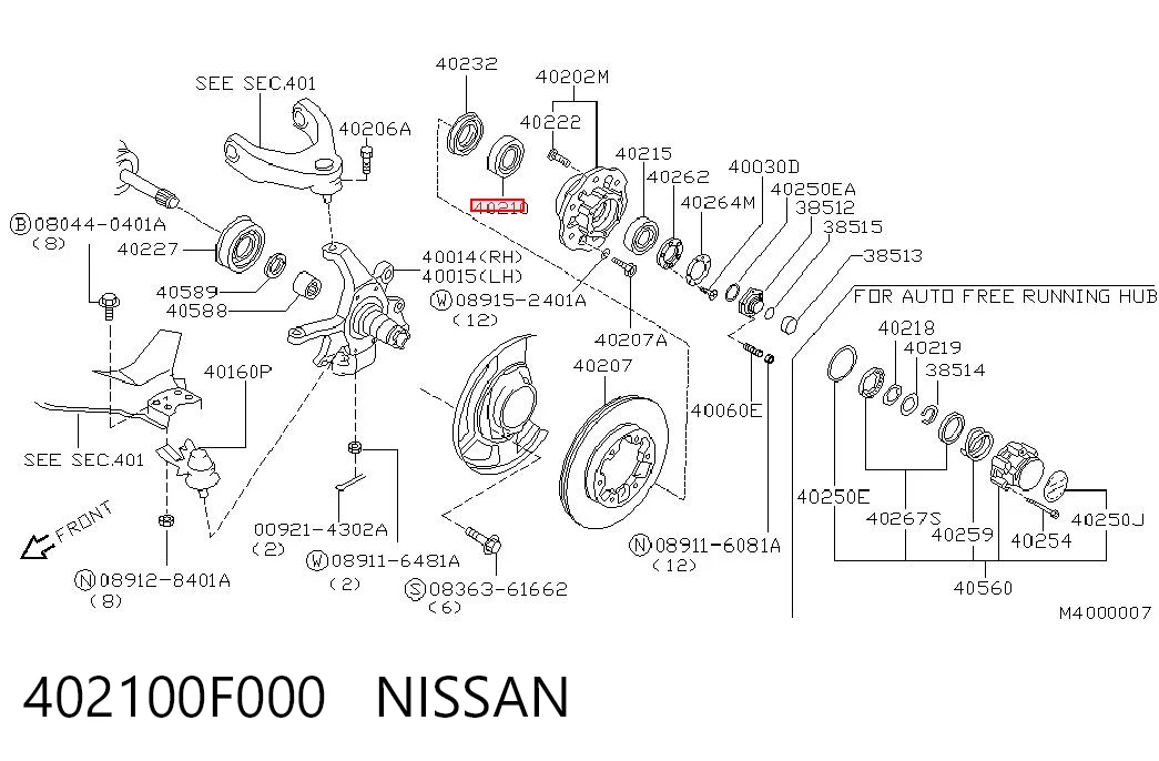 Купить LM60304911 NTN Подшипник ступицы передней внутренний