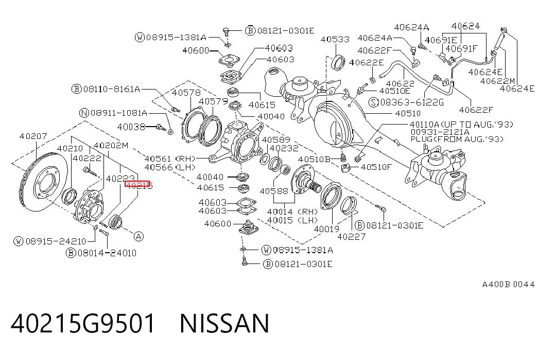 Купить LM50134910 NSK Подшипник ступицы передней наружный