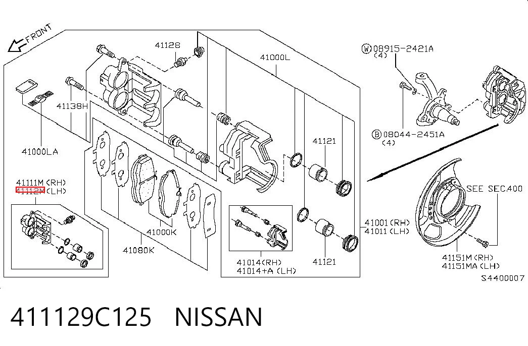 411129C125 Nissan/Infiniti