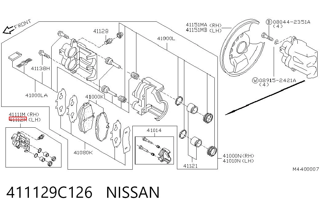 411129C126 Nissan/Infiniti