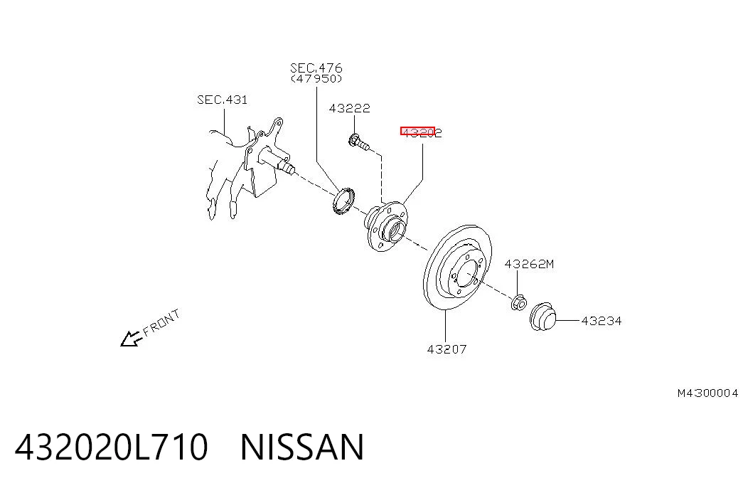Ступица заднего колеса SNR TGB35250