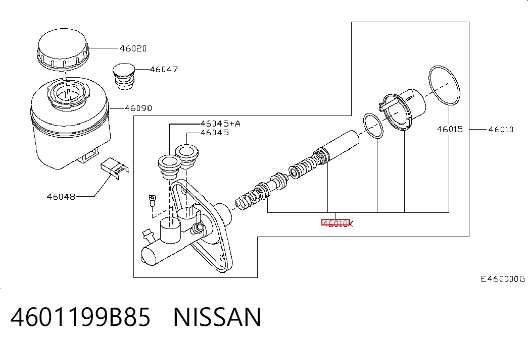 Ремкомплект главного тормозного цилиндра Nissan Micra хэтчбек (K11) (1992 - 2003) цена, от 5.63 USD