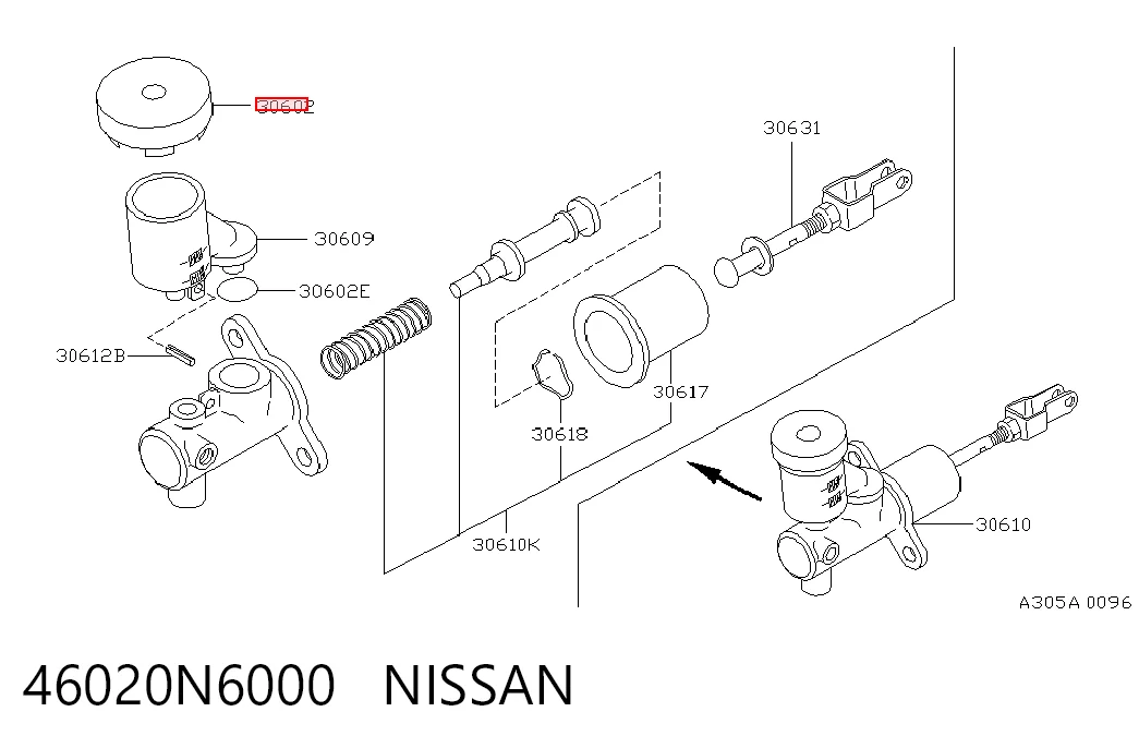 46020N6000 Nissan/Infiniti