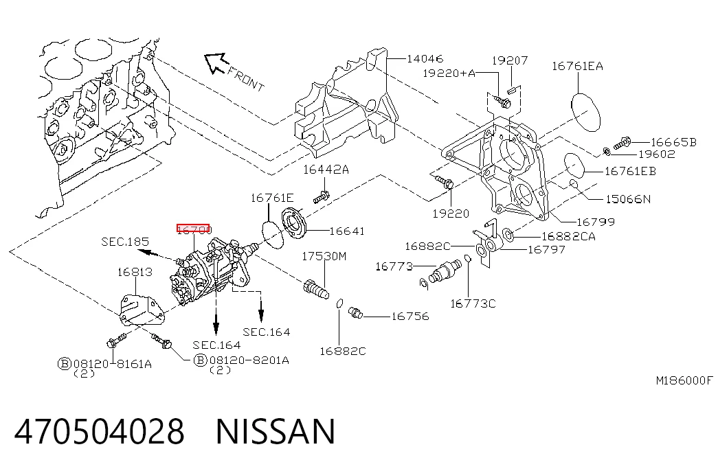 Насос топливный высокого давления (ТНВД) на Nissan Almera TINO V10