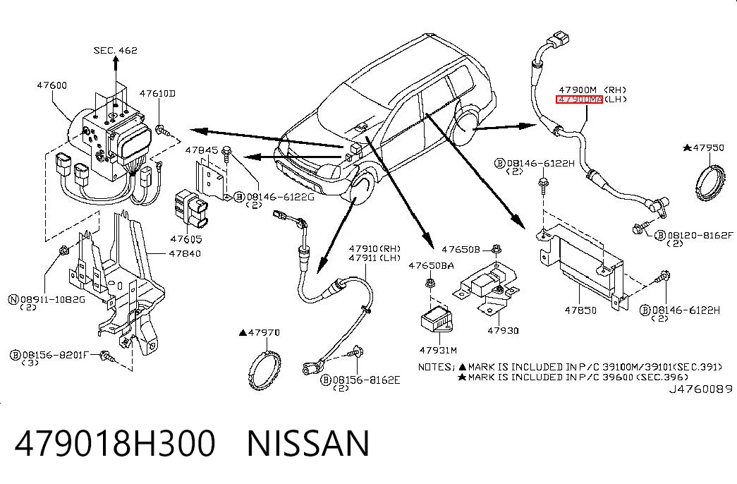 Датчик АБС (ABS) задний, левый AND 42927023 цена, от 15.20 USD