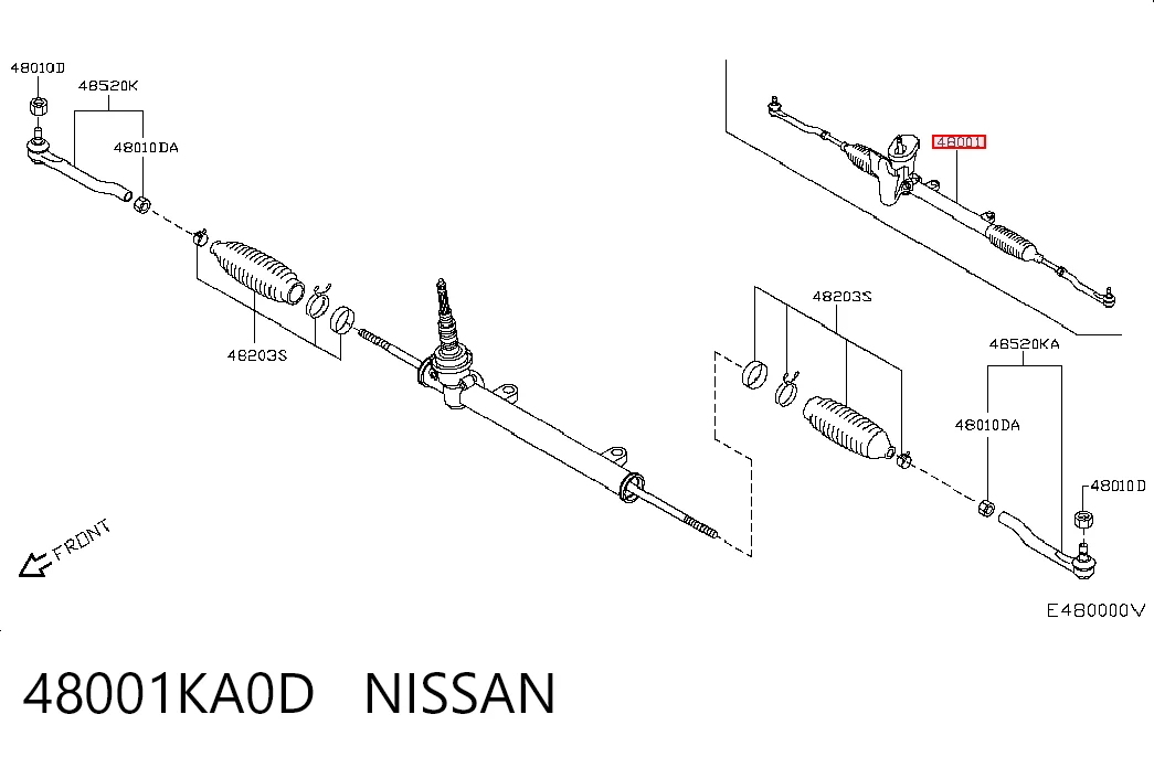 Рулевая рейка M5075 Motorherz