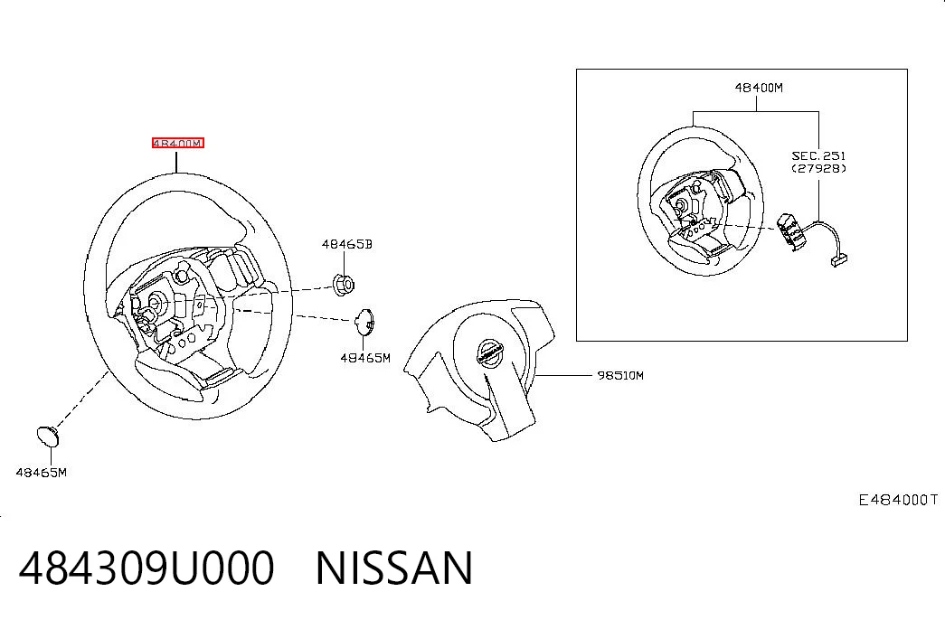 484309U000 Nissan/Infiniti