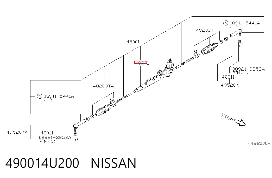 NI9203 AGR Управление рулевое в сборе